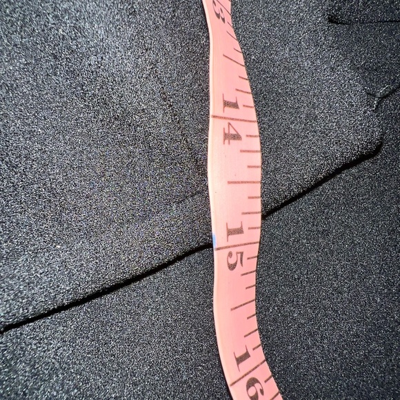 Black Women's Jumpsuit shown with top underneath ( sold separately) - Picture 9 of 11